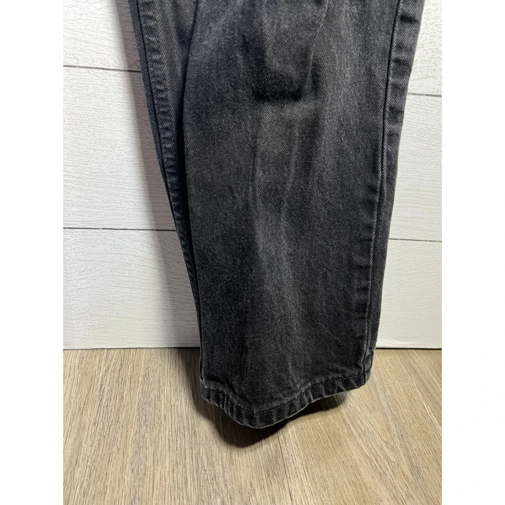 Harley Davidson 36x34 Black Straight Leg Denim Jeans Biker Motorcycle Vintage